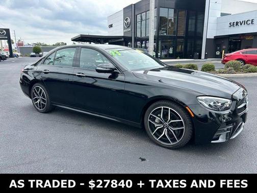 Black 2023 Mercedes-Benz E-Class E 350