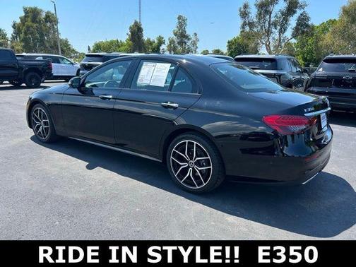 Black 2023 Mercedes-Benz E-Class E 350