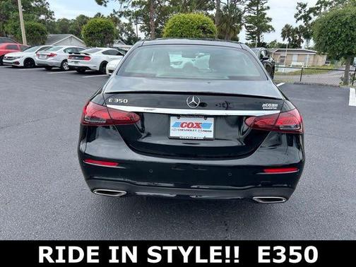 Black 2023 Mercedes-Benz E-Class E 350