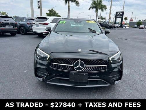Black 2023 Mercedes-Benz E-Class E 350