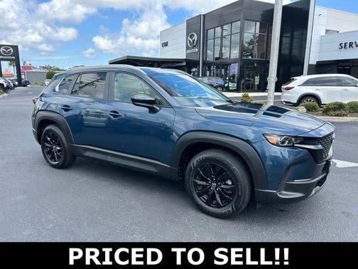 Ingot Blue Metallic 2024 Mazda CX-50 2.5 S Preferred Package