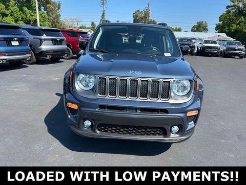 Slate Blue Pearlcoat 2022 Jeep Renegade Limited