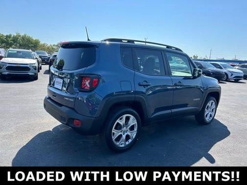 Slate Blue Pearlcoat 2022 Jeep Renegade Limited