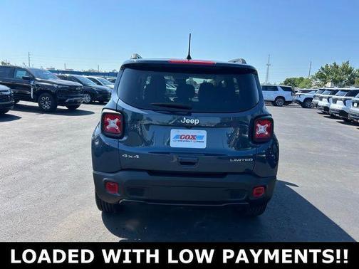 Slate Blue Pearlcoat 2022 Jeep Renegade Limited