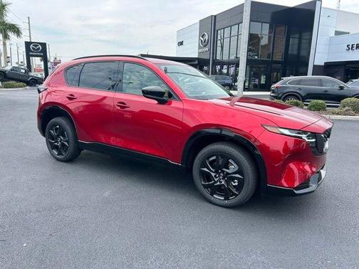 Soul Red Crystal Metallic 2026 Mazda CX-5 Premium Plus