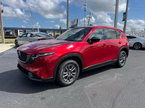 Soul Red Crystal Metallic 2026 Mazda CX-5 Select