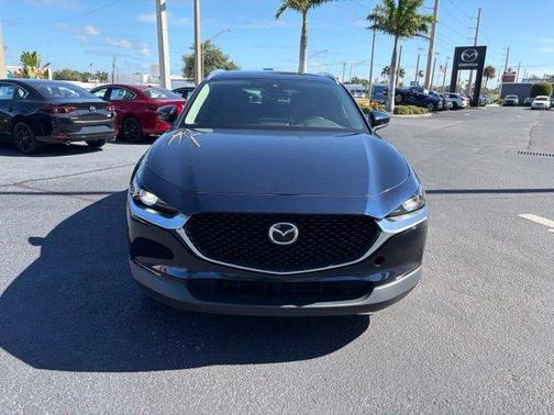 Deep Crystal Blue Mica 2023 Mazda CX-30 2.5 S Preferred Package