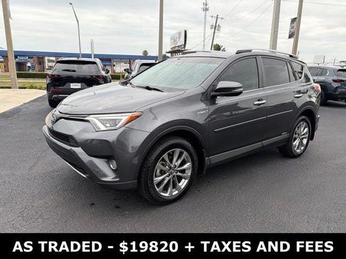 Magnetic Gray Metallic 2016 Toyota RAV4 Hybrid Limited