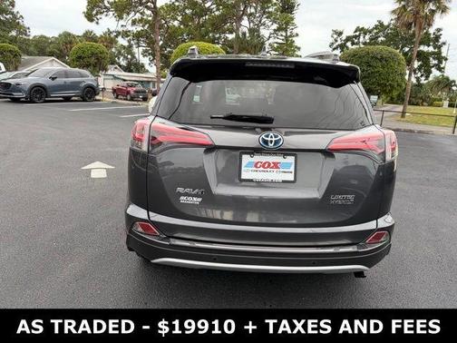 Magnetic Gray Metallic 2016 Toyota RAV4 Hybrid Limited