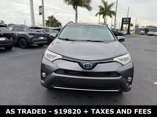 Magnetic Gray Metallic 2016 Toyota RAV4 Hybrid Limited