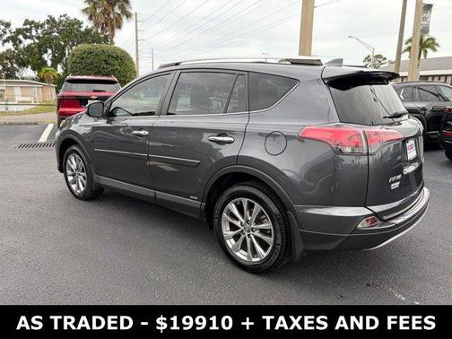 Magnetic Gray Metallic 2016 Toyota RAV4 Hybrid Limited