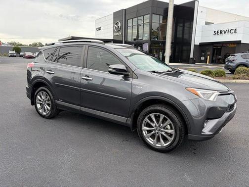 Magnetic Gray Metallic 2016 Toyota RAV4 Hybrid Limited