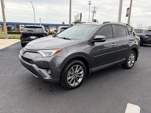 Magnetic Gray Metallic 2016 Toyota RAV4 Hybrid Limited