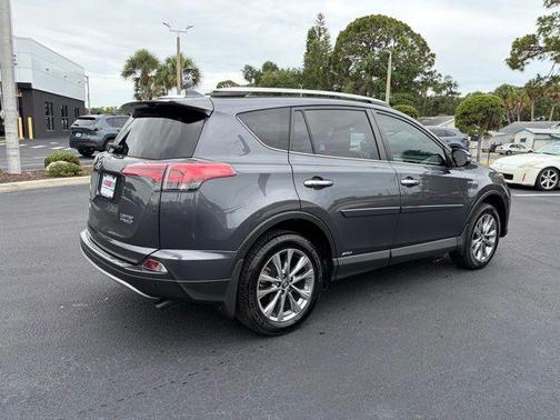 Magnetic Gray Metallic 2016 Toyota RAV4 Hybrid Limited