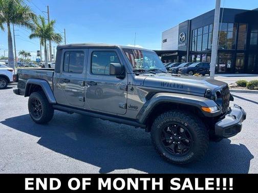 Granite Crystal Clearcoat Metallic 2022 Jeep Gladiator Sport