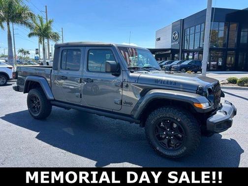 Granite Crystal Clearcoat Metallic 2022 Jeep Gladiator Sport
