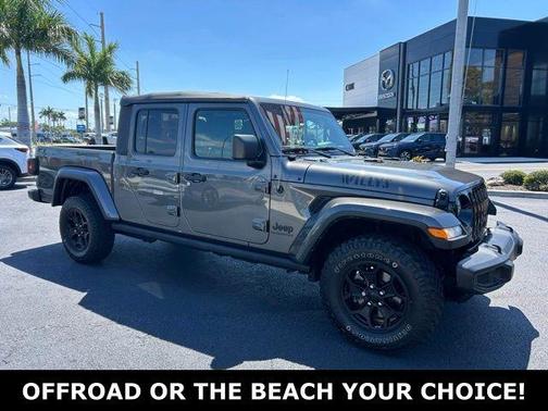 Granite Crystal Clearcoat Metallic 2022 Jeep Gladiator Sport