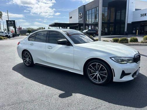 White Metallic 2021 BMW 330 i