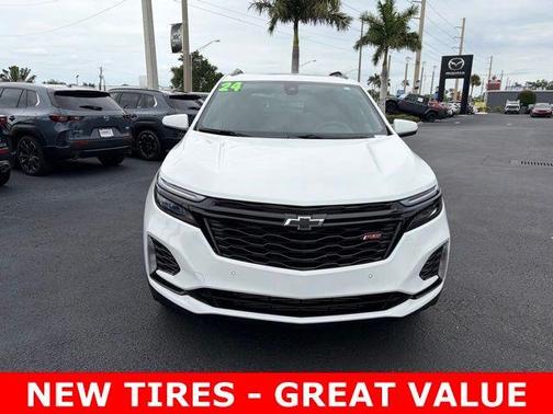Summit White 2024 Chevrolet Equinox RS