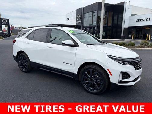 Summit White 2024 Chevrolet Equinox RS