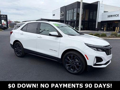 Summit White 2024 Chevrolet Equinox RS