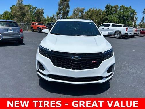 Summit White 2024 Chevrolet Equinox RS