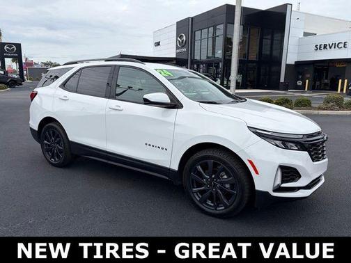 Summit White 2024 Chevrolet Equinox RS