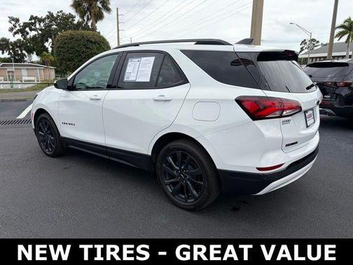 Summit White 2024 Chevrolet Equinox RS