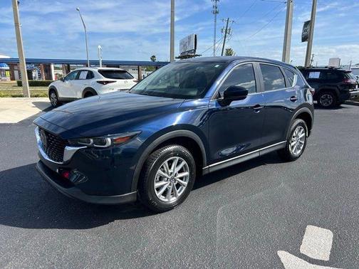Deep Crystal Blue Mica 2023 Mazda CX-5 2.5 S Select Package