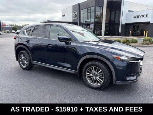 Deep Crystal Blue Mica 2017 Mazda CX-5 Touring