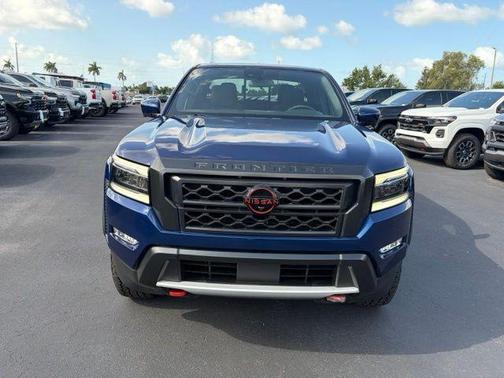 Deep Blue Pearl 2023 Nissan Frontier PRO-X