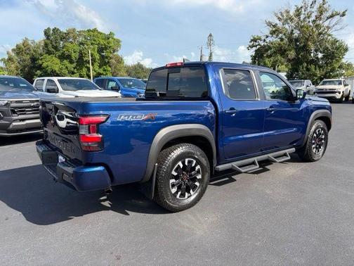 Deep Blue Pearl 2023 Nissan Frontier PRO-X