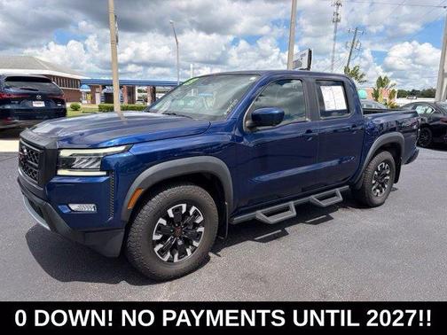 Deep Blue Pearl 2023 Nissan Frontier PRO-X