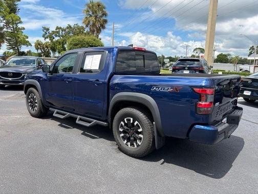 Deep Blue Pearl 2023 Nissan Frontier PRO-X