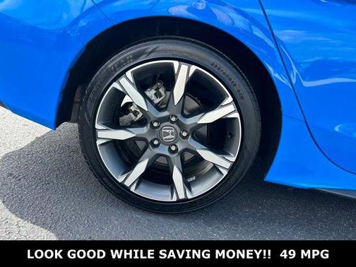 Boost Blue Pearl 2025 Honda Civic Hybrid Sport Touring