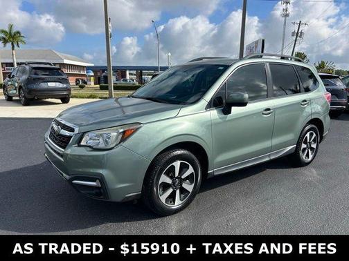 Jasmine Green Metallic 2017 Subaru Forester 2.5i Premium
