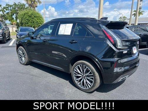 Black Metallic 2024 Cadillac XT4 Sport