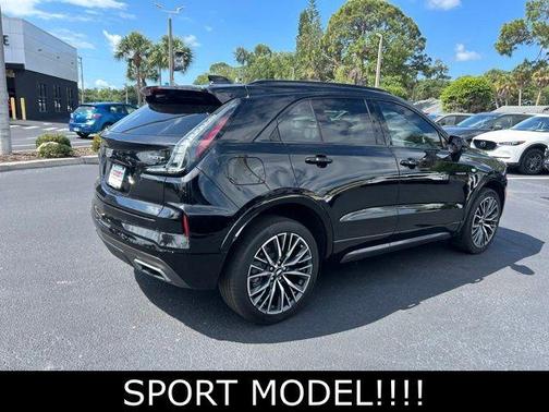 Black Metallic 2024 Cadillac XT4 Sport
