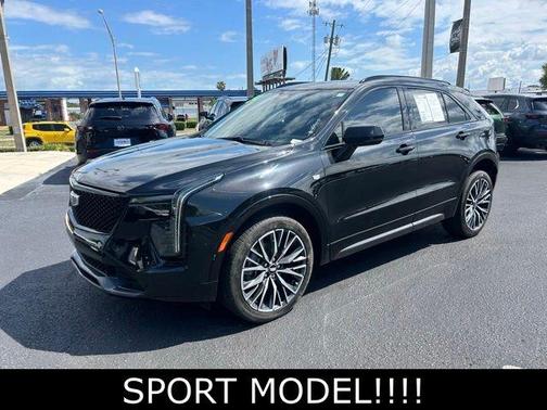 Black Metallic 2024 Cadillac XT4 Sport