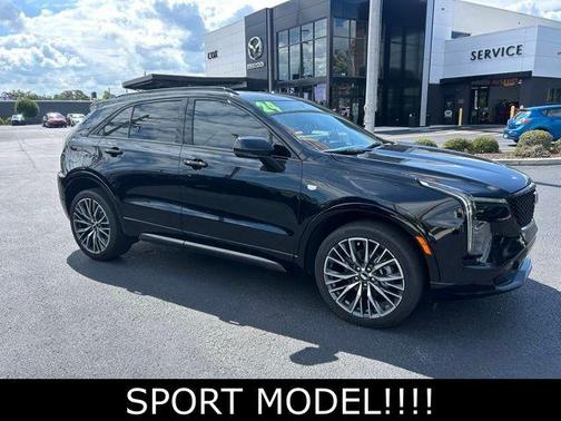 Black Metallic 2024 Cadillac XT4 Sport
