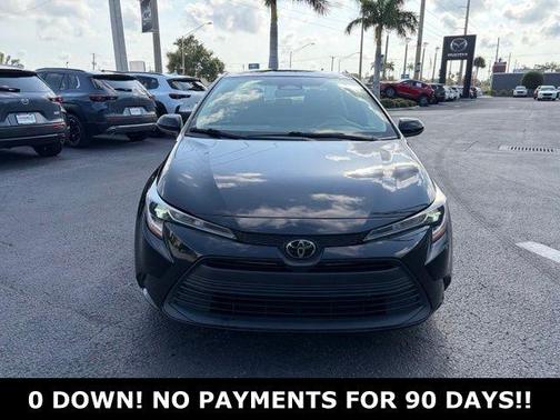 Midnight Black Metallic 2024 Toyota Corolla LE