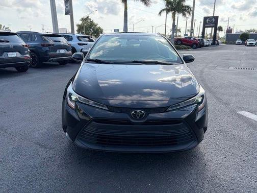 Midnight Black Metallic 2024 Toyota Corolla LE