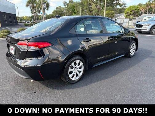 Midnight Black Metallic 2024 Toyota Corolla LE