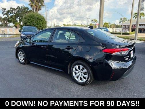 Midnight Black Metallic 2024 Toyota Corolla LE