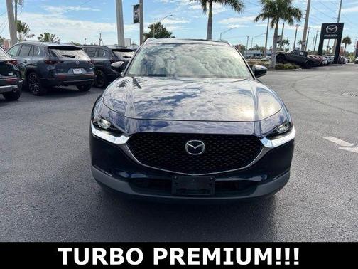 Deep Crystal Blue Mica 2023 Mazda CX-30 2.5 Turbo Premium Package