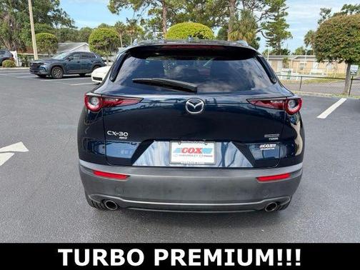 Deep Crystal Blue Mica 2023 Mazda CX-30 2.5 Turbo Premium Package