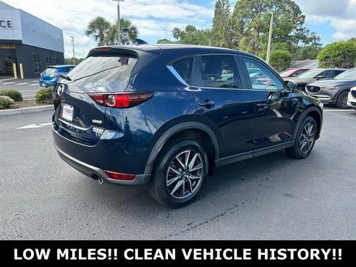 Deep Crystal Blue Mica 2018 Mazda CX-5 Touring