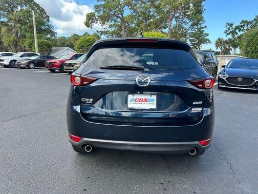 Deep Crystal Blue Mica 2018 Mazda CX-5 Touring