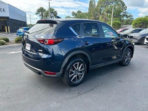 Deep Crystal Blue Mica 2018 Mazda CX-5 Touring