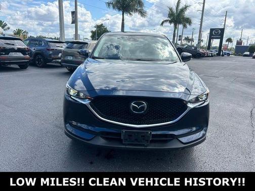 Deep Crystal Blue Mica 2018 Mazda CX-5 Touring